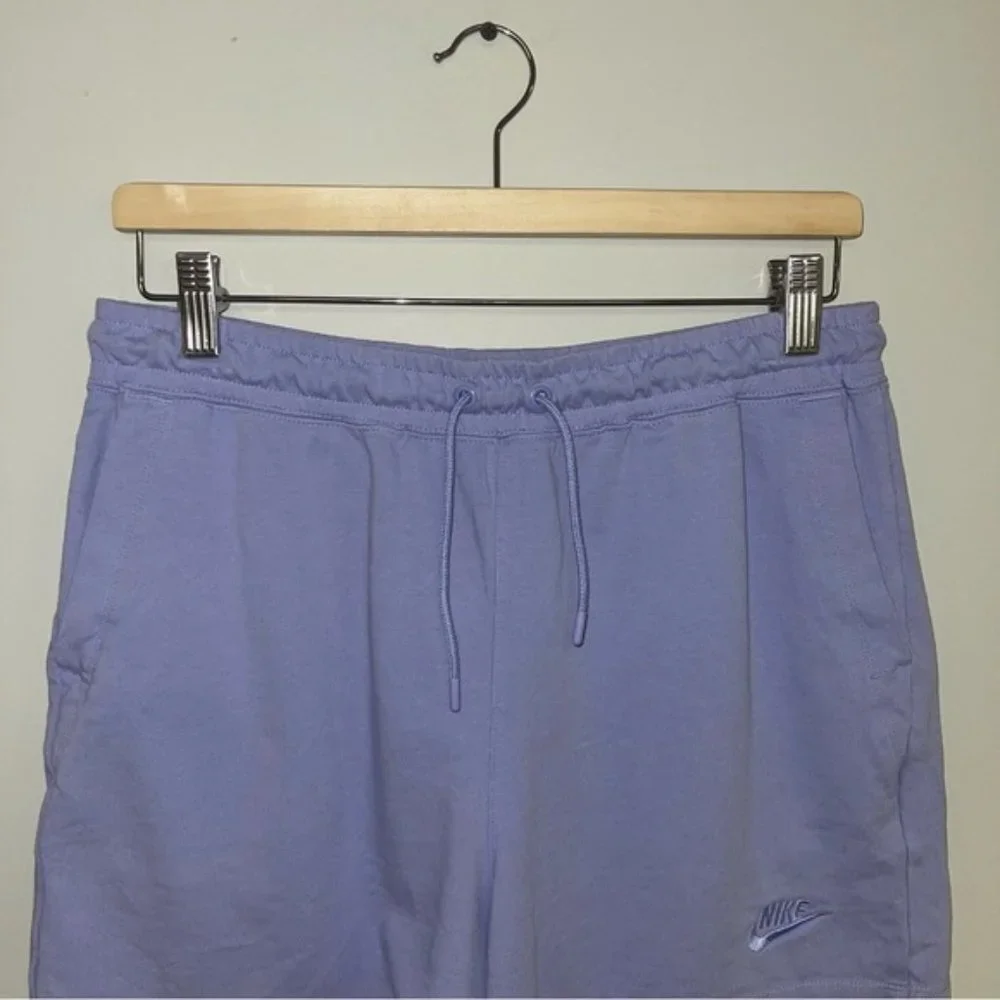 Nike Jersey Shorts Women's Size Medium Lilac‎ Purple Vintage Sweat Short Cotton